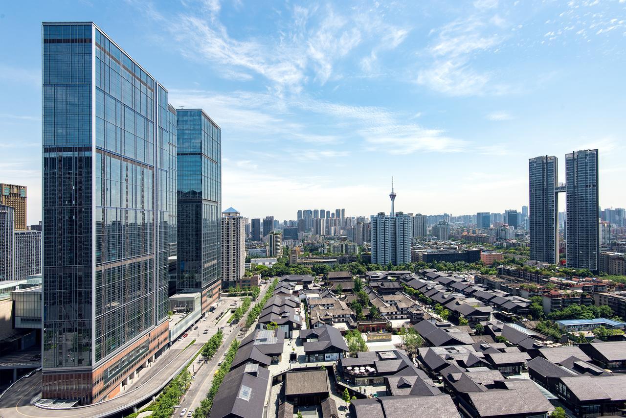 Chengdu Cloud Service Apartment Chunxi Taikoo Branch Exterior foto
