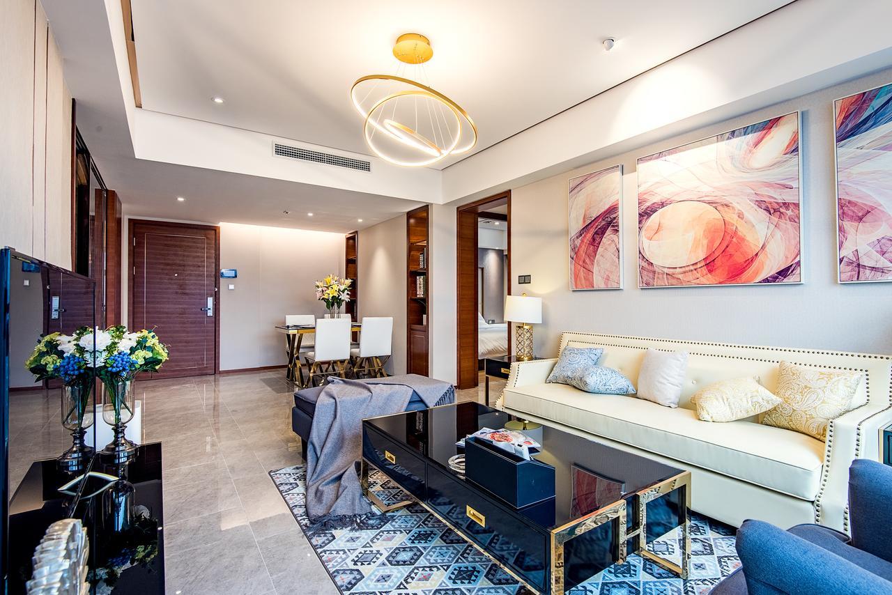 Chengdu Cloud Service Apartment Chunxi Taikoo Branch Exterior foto
