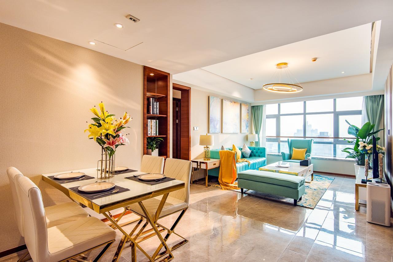 Chengdu Cloud Service Apartment Chunxi Taikoo Branch Exterior foto