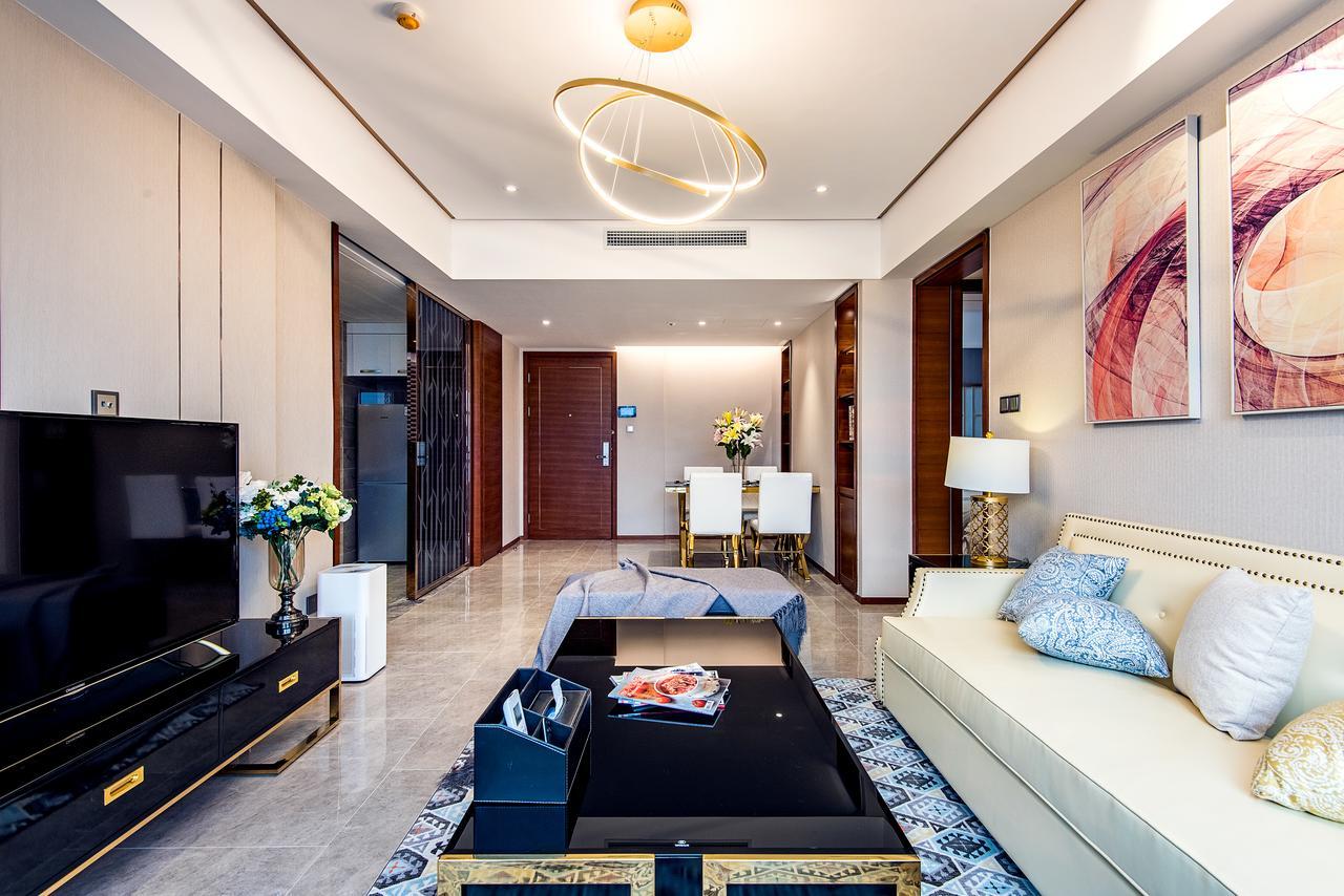 Chengdu Cloud Service Apartment Chunxi Taikoo Branch Exterior foto