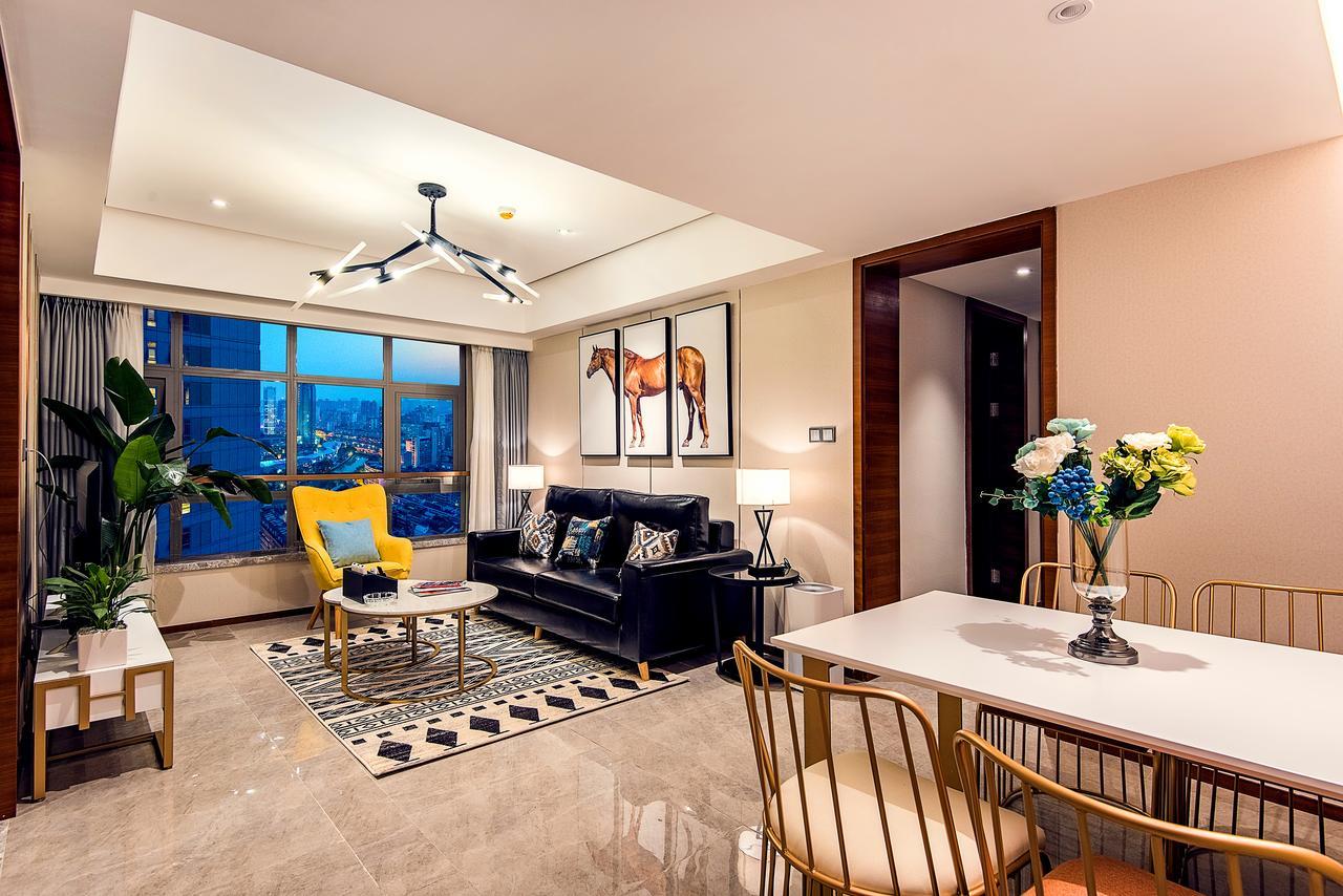 Chengdu Cloud Service Apartment Chunxi Taikoo Branch Exterior foto