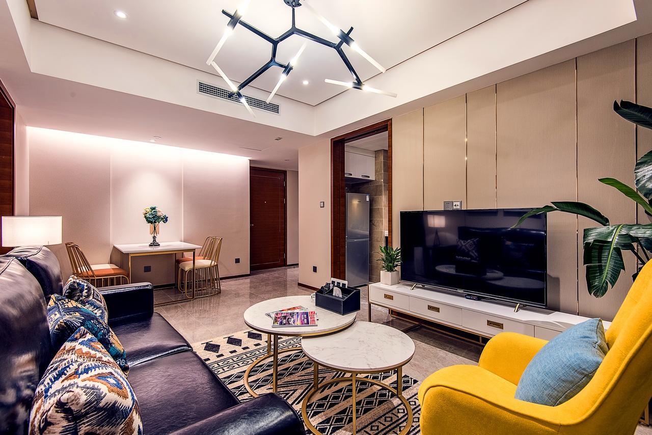 Chengdu Cloud Service Apartment Chunxi Taikoo Branch Exterior foto