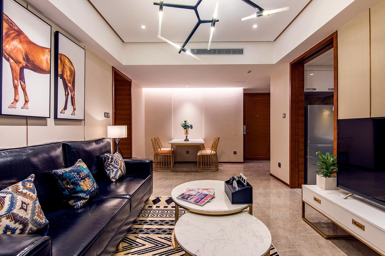 Chengdu Cloud Service Apartment Chunxi Taikoo Branch Exterior foto