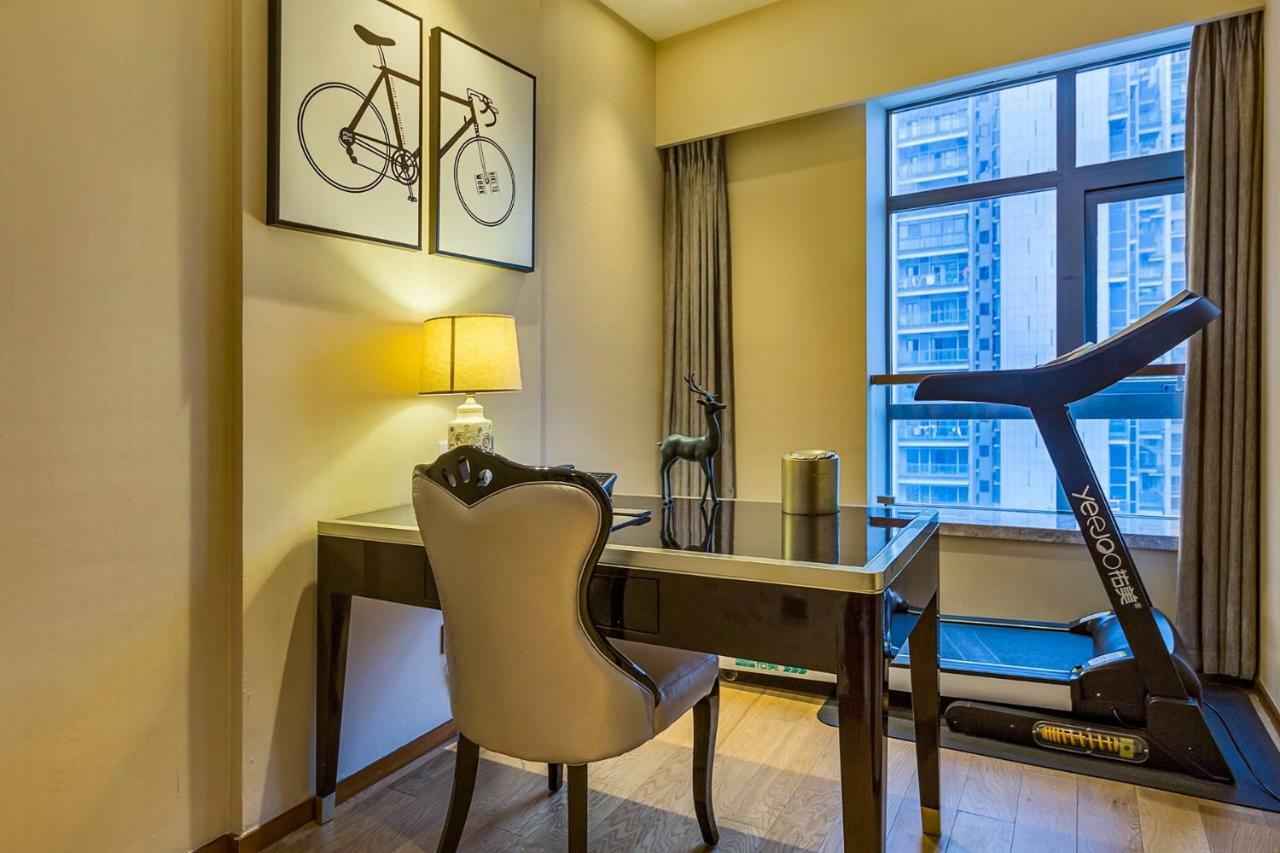 Chengdu Cloud Service Apartment Chunxi Taikoo Branch Exterior foto