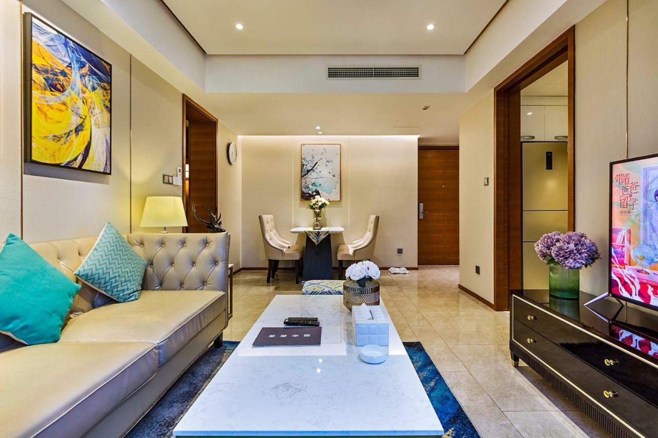Chengdu Cloud Service Apartment Chunxi Taikoo Branch Exterior foto